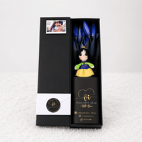 Box Luxury Tulipanes Azul - Mulan