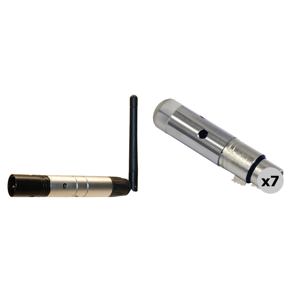 Blizzard wiCICLE Transmisor/Receptor DMX Inalámbrico 8 Piezas - Alcance de 1000'