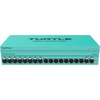 Turtle AV Mineola 8x8 Puente de Audio Dante - 8 Entradas XLR-1/4"" Combo, 8 Salidas XLR 3-P
