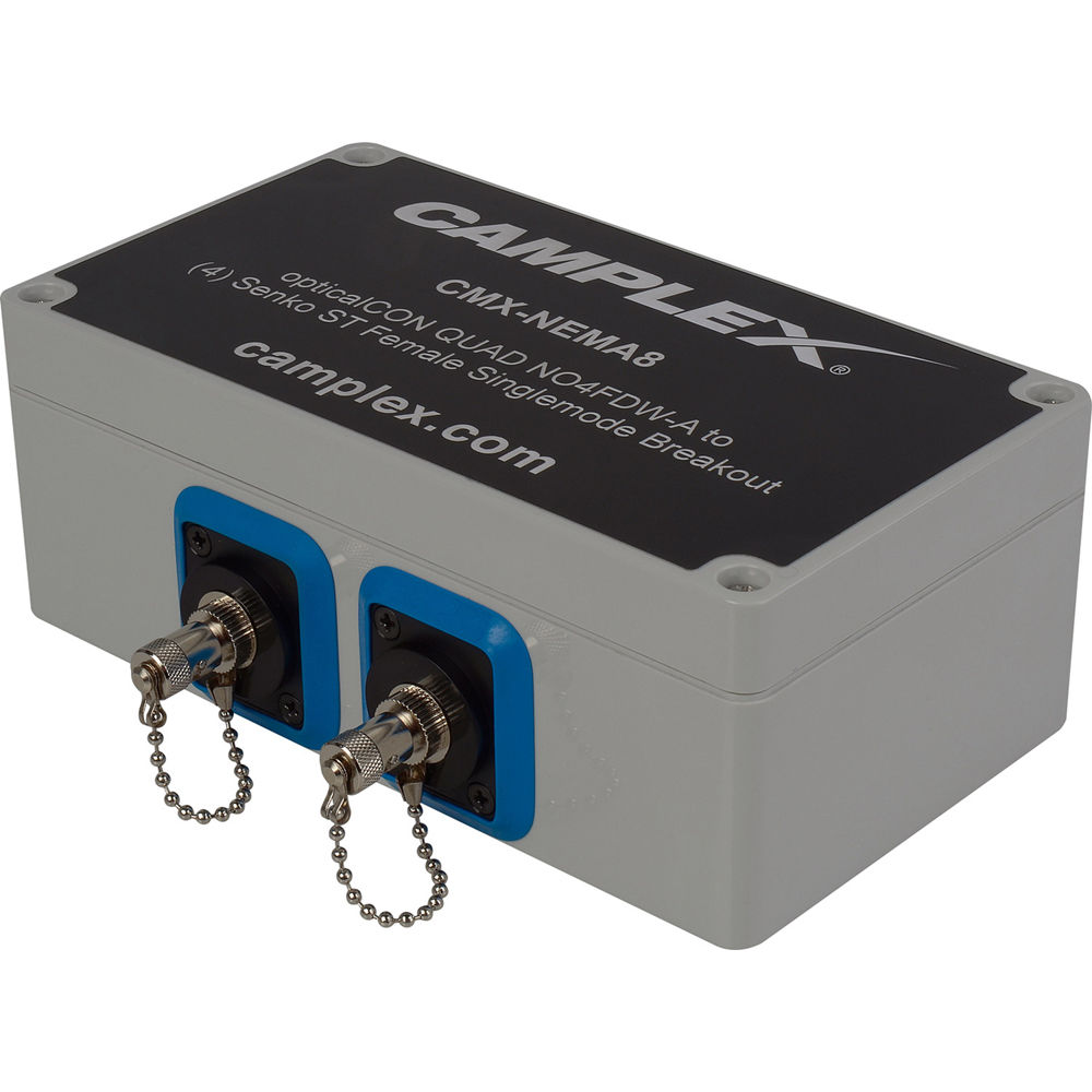 Camplex Adaptador de Caja de Desglose NO4FDW-A a 2 LC Dúplex Femenino Monomodo
