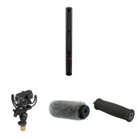 Rycote HC-22 Kit de Grabación de Sonido con Micrófono Shotgun, Montura Antivibración, P