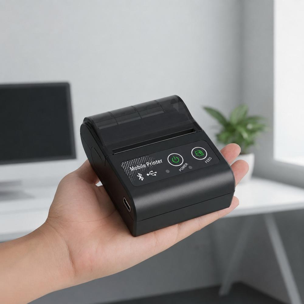 Impresora ticketera térmica portátil para tickets ancho 57mm 58mm USB BLUETOOTH CX58B