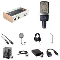 Universal Audio Volt 476 Interfaz de Audio/MIDI 4x4 USB-C con Kit de Estudio en Casa