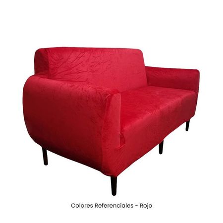Juego de Funda Nacional de Terciopelo para Mueble 321 - Rojo Rojo