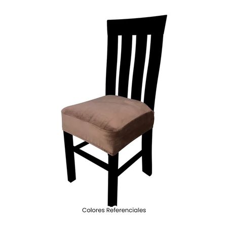 Funda de asiento en tela de terciopelo - Cocoa Capuccino