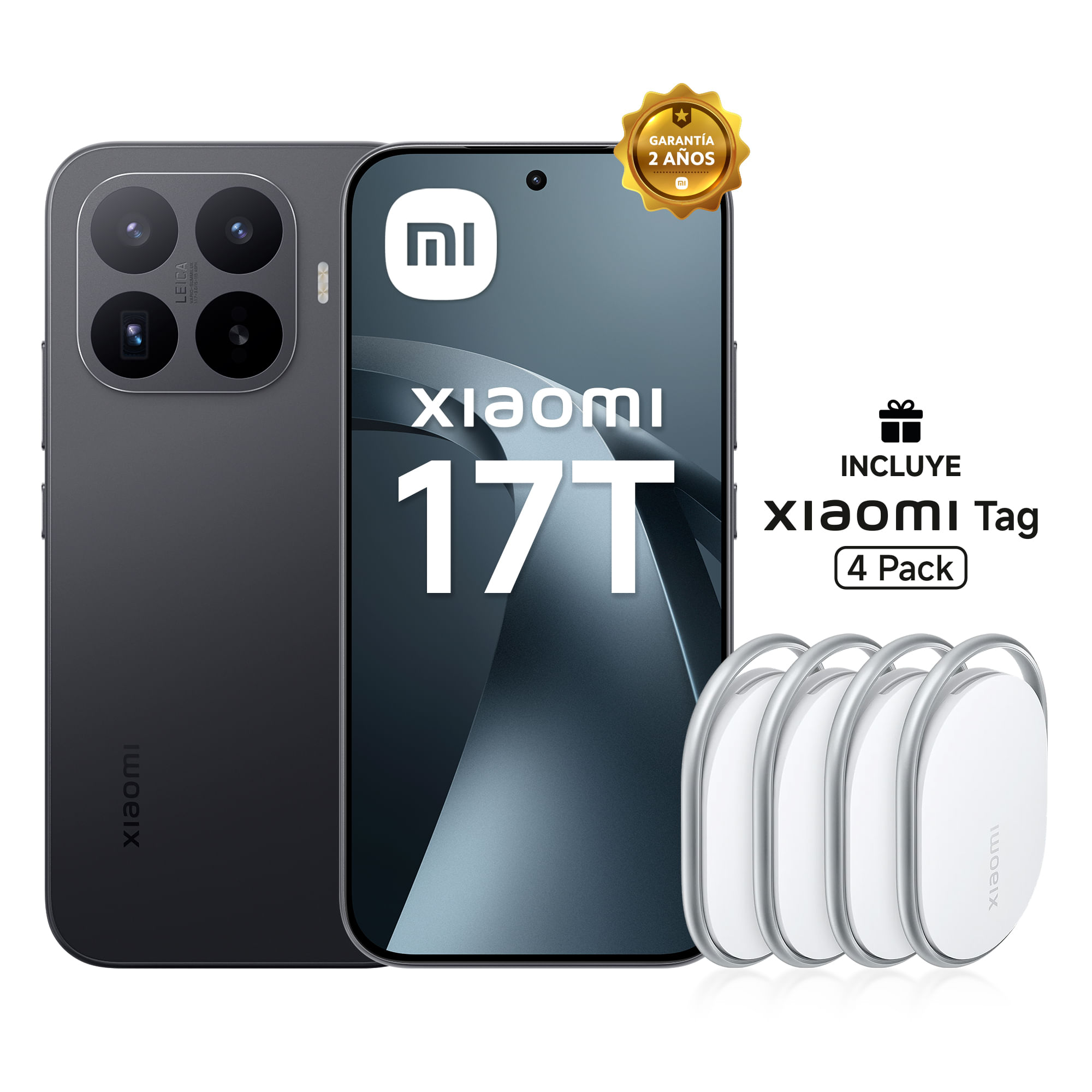 Smartphone XIAOMI 17T 6.59"" 12GB 512GB 50MP Negro
