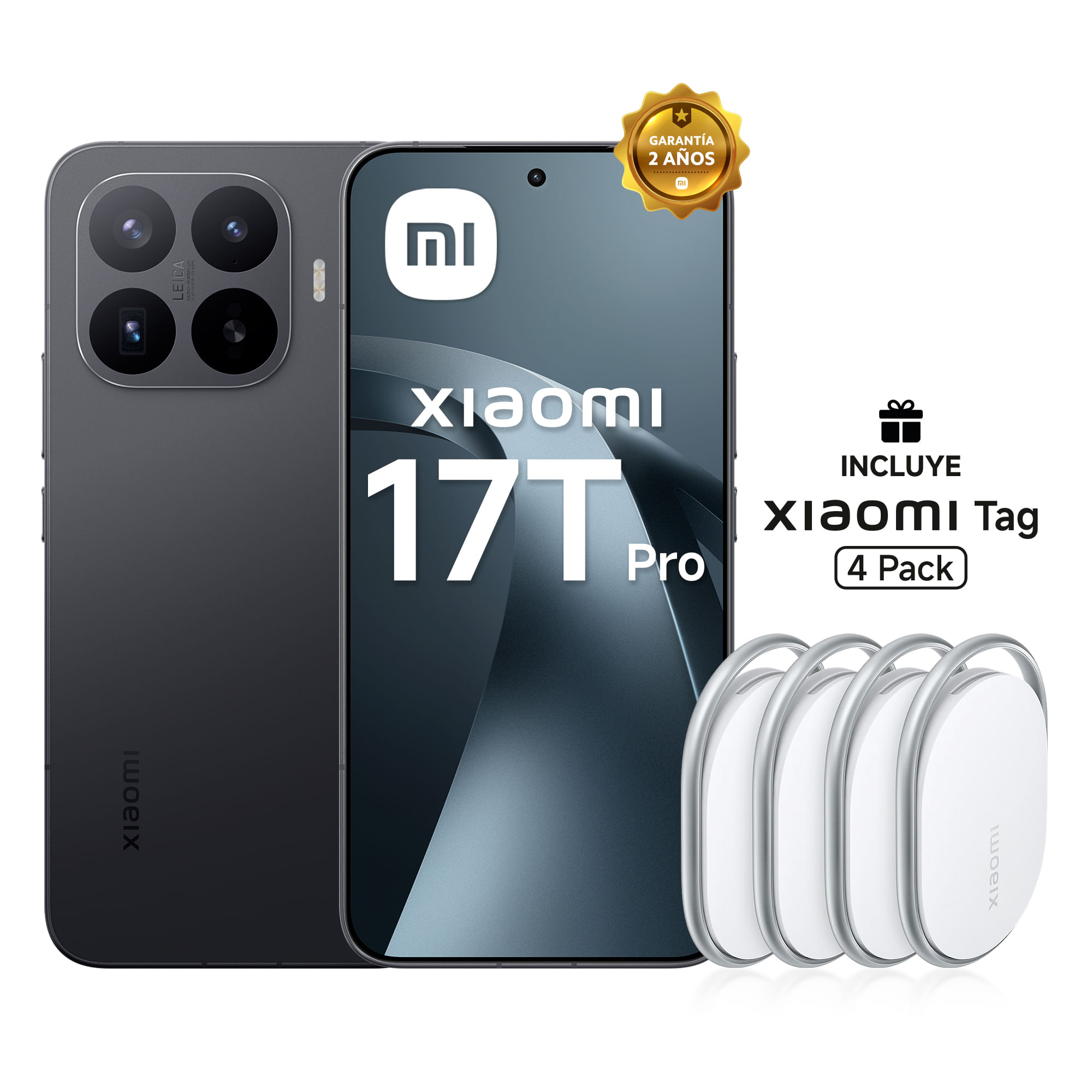 Smartphone XIAOMI 17T PRO 6.8'' 12GB 512GB 50MP Negro