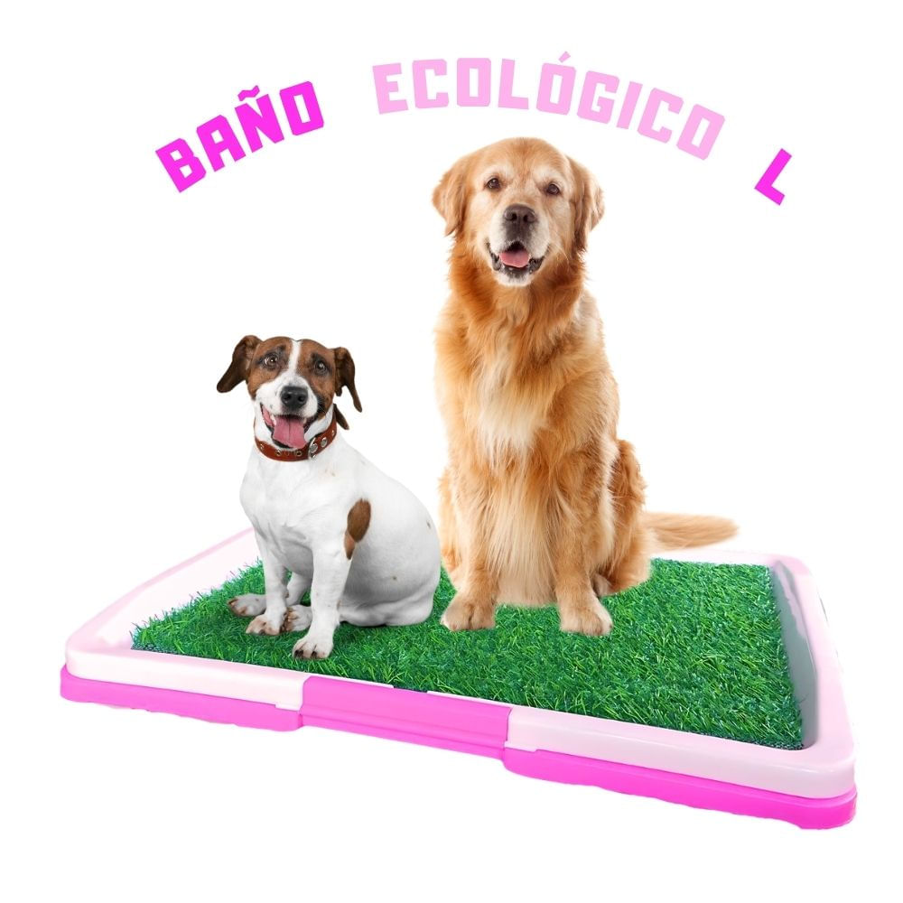 Baño CÉSPED de Entrenamiento Sanitario para Mascotas L