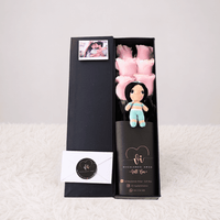 Box Luxury Rosas Pink Mundial - Jasmin