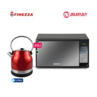 Combo Horno Microondas 20 Litros - Hervidor Finezza 2L CK-670HT