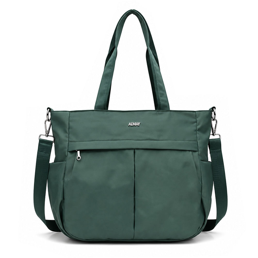 Bolso para Mujer Impermeable con Gran Capacidad y Correa Ajustable Verde CT2
