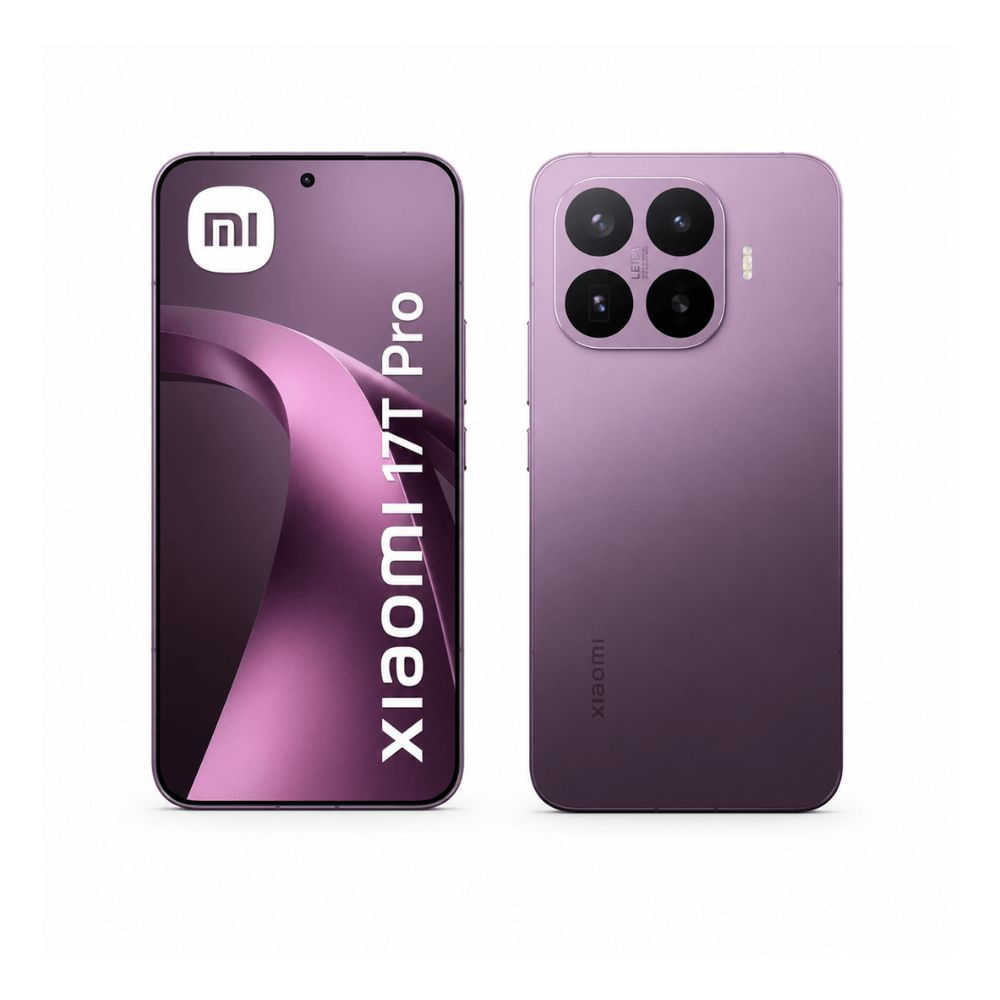 Celular Xiaomi 17T Pro 5G 12GB 512GB Violeta Oscuro - Cámara Leica