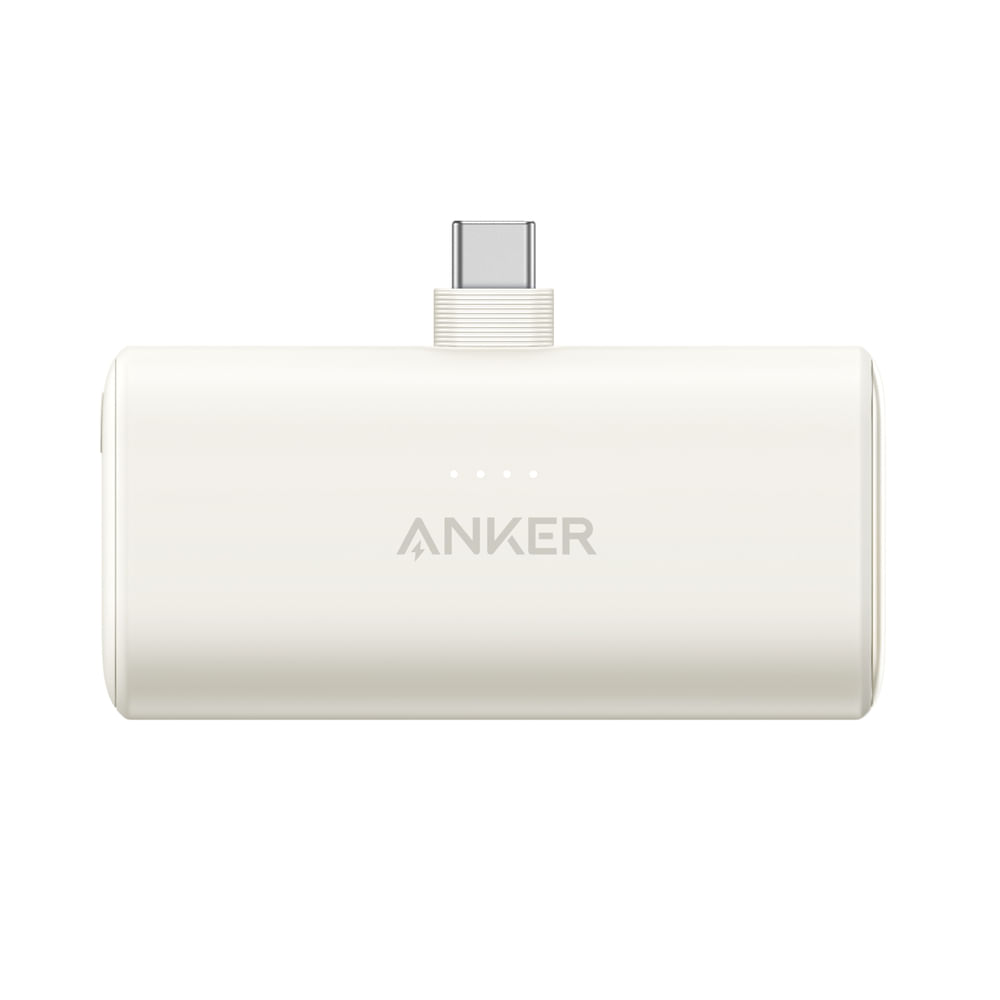 Power Bank Anker Nano 22.5W con Conector USB-C Integrado Blanco