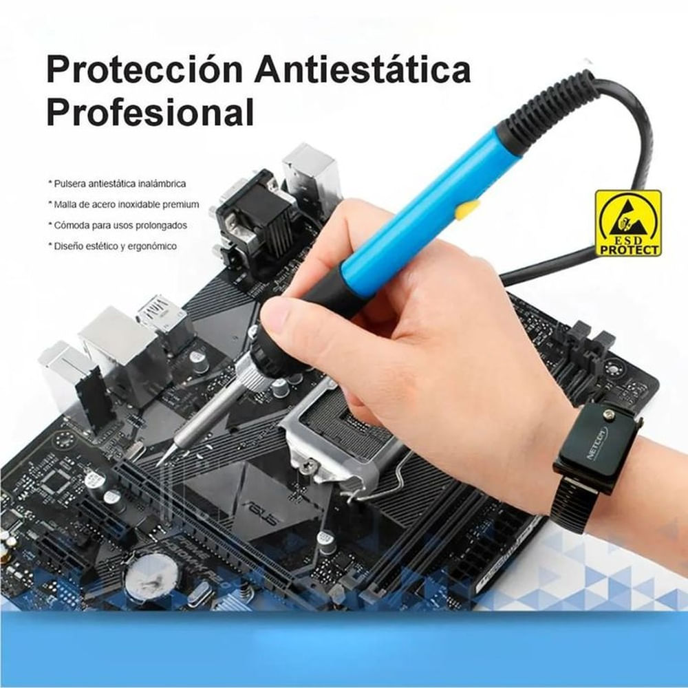 PULSERA ANTIESTATICA INALAMBRICA NETCOM