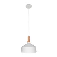 Lámpara Colgante Moderna Julie E27 1L Lightech Blanco