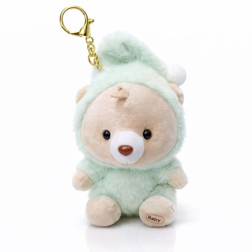 Llavero Peluche Oso Baby 14 cm Suave Tierno y Coleccionable Accesorio para Mochila y Cartera