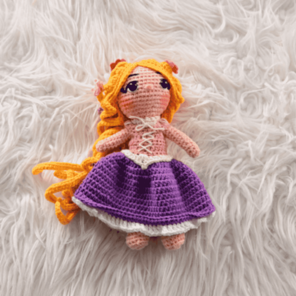 Amigurumi rapunzel grande