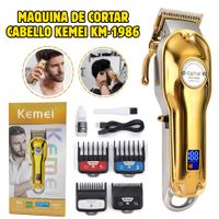 Maquina Cortar Cabello KEMEI KM1986