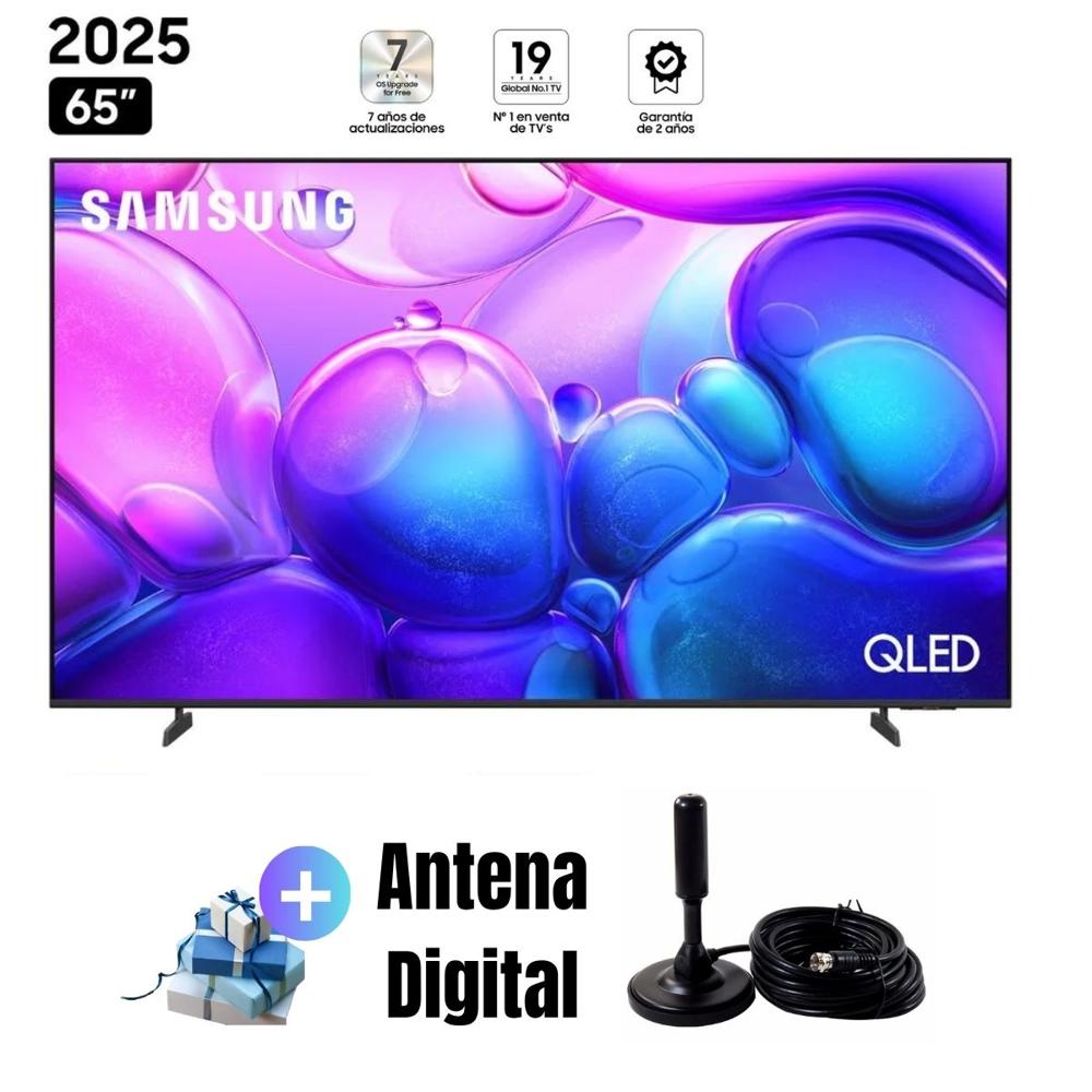Televisor Smart TV Samsung 65'' QLED UHD 4K QN65Q6FAAGXPE 2025 - Antena Digital