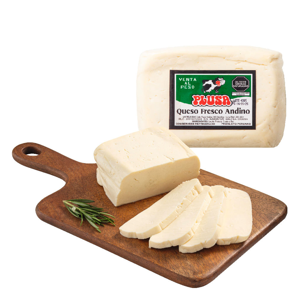 Queso Fresco Andino PLUSA x kg