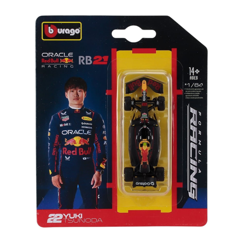 F1 Red Bull RB21. 22 -2025 Yuki Tsunoda 1-64