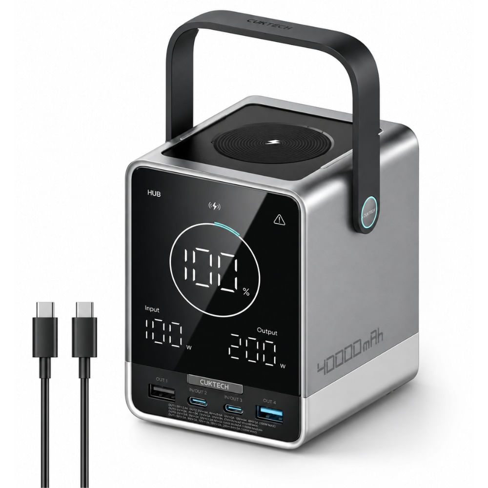 Power Bank Portátil 40000mah 300w Para Laptop Y Celular
