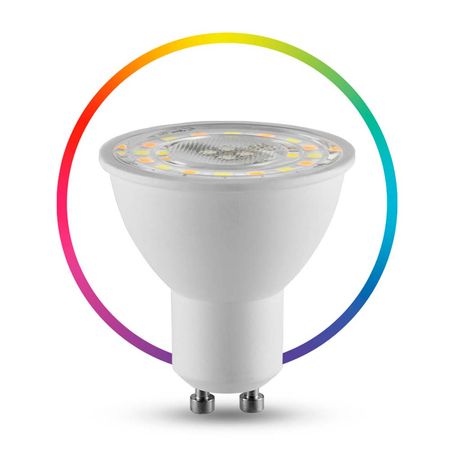 Foco LED Dicroico Smart GU10 5W Rgbw Lightech