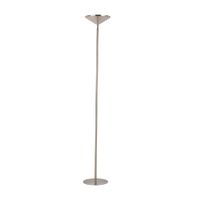 Lámpara de pie Sauki led 3700lm 180cm gris Inspire