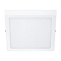 Downlight Led Cuadrado Luz Fría 18W Philips DL252 Metal Blanco 21 cm
