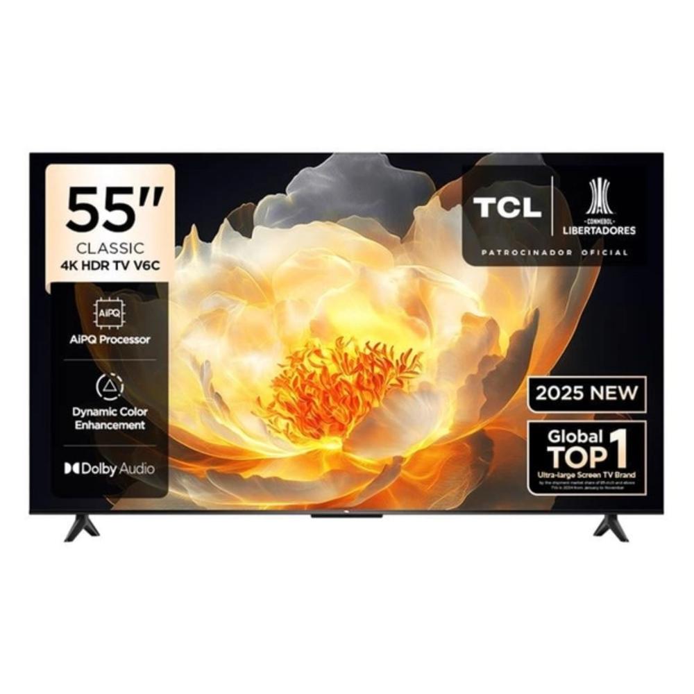 Televisor Smart TV TCL 55'' LED UHD 4K 55V6C GoogleTV 2025