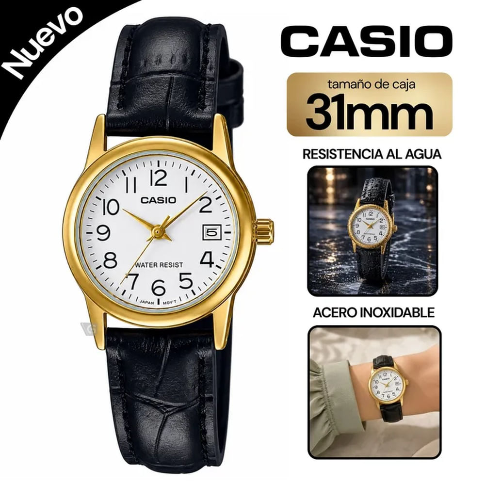 Reloj Mujer Casio LTP V002GL 7B2