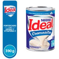 Mezcla Láctea IDEAL Cremosita Lata 390g