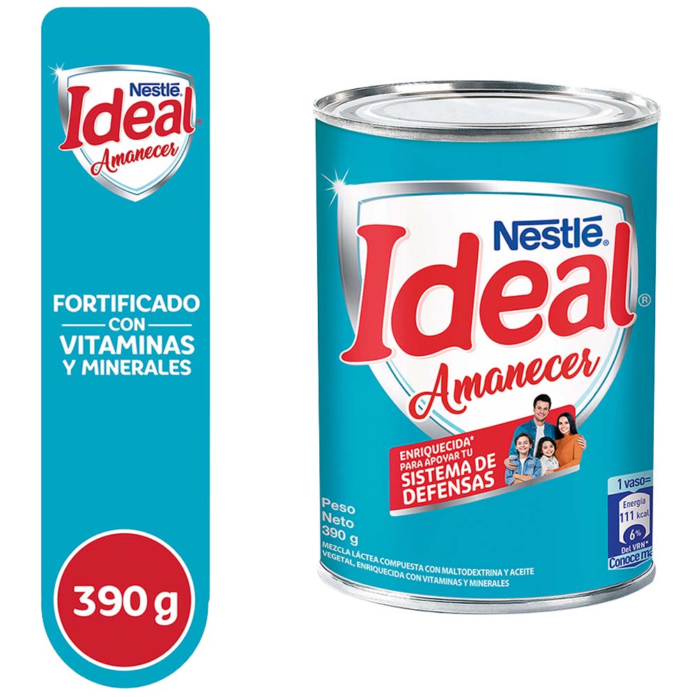Mezcla Láctea IDEAL Amanecer Lata 390g