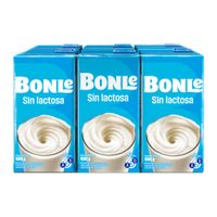Mezcla Láctea sin Lactosa BONLÉ Caja 480g Paquete 6un