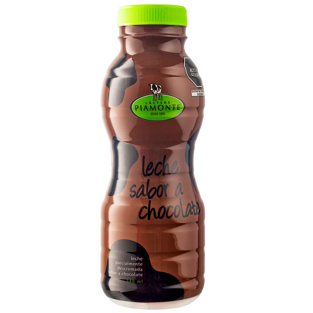 Leche Chocolatada PIAMONTE Botella 340ml