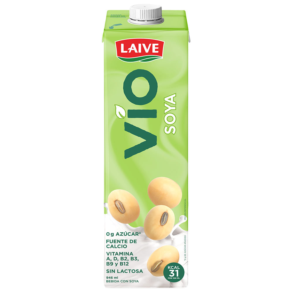 Bebida de Soya LAIVE Vio Caja 946ml