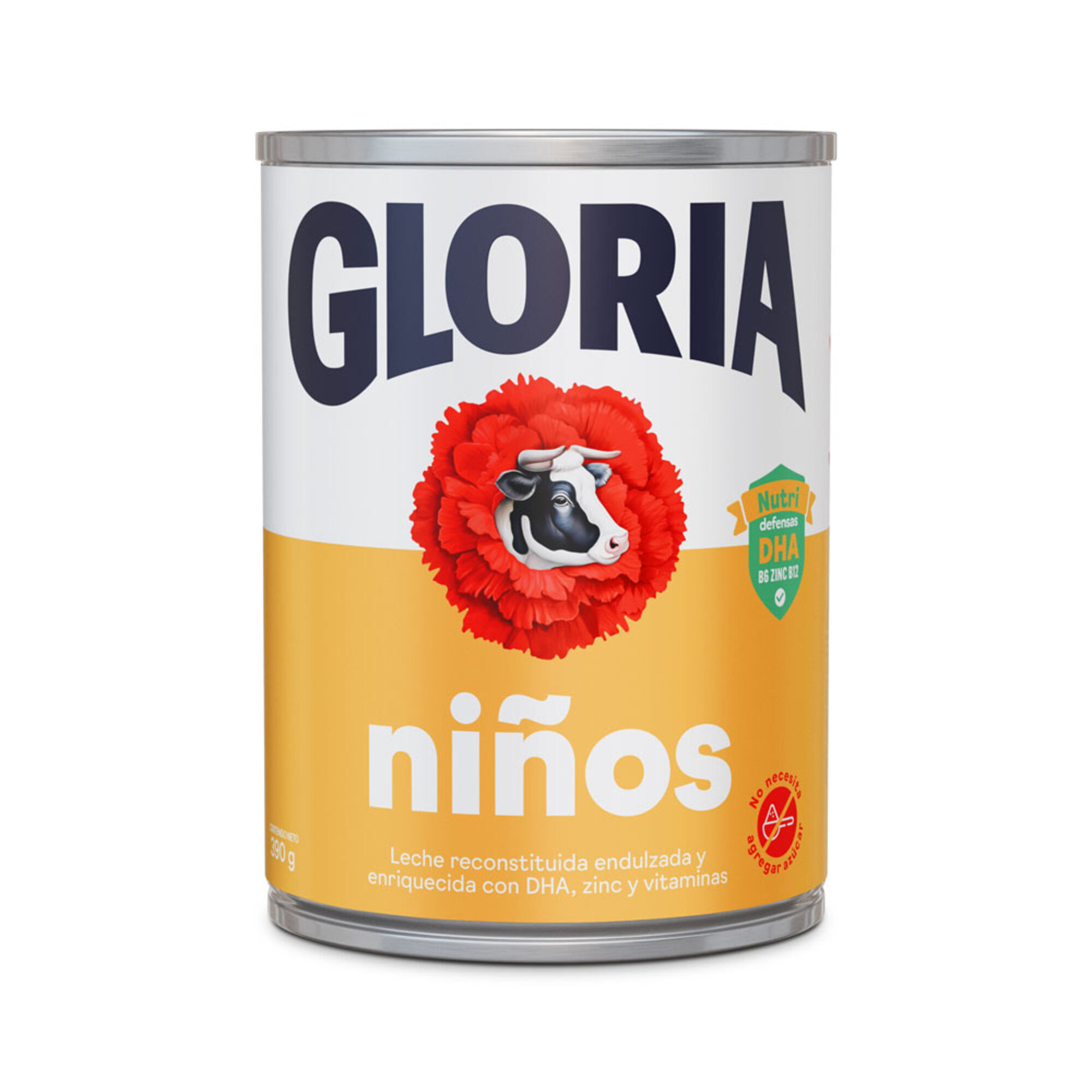 Leche GLORIA Niños Lata 390g