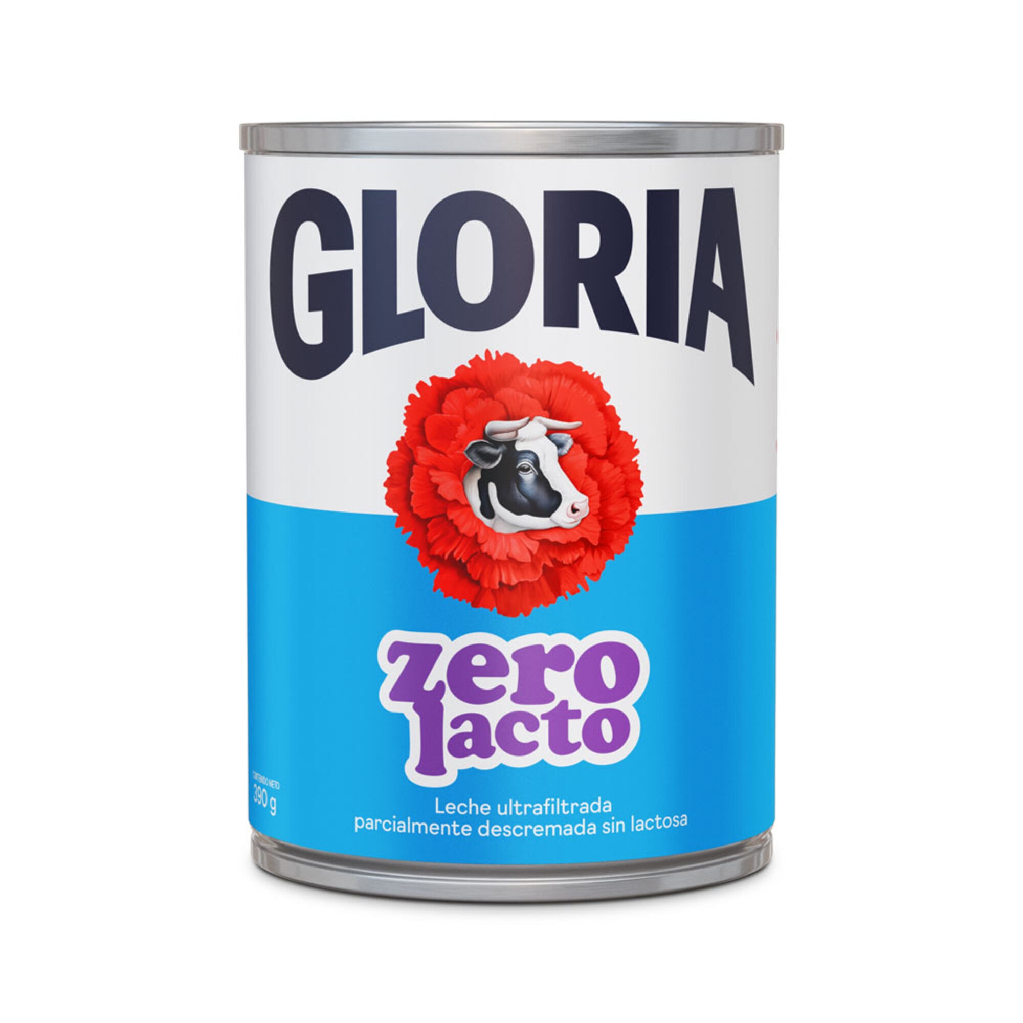 Leche GLORIA Zero Lacto Lata 390g
