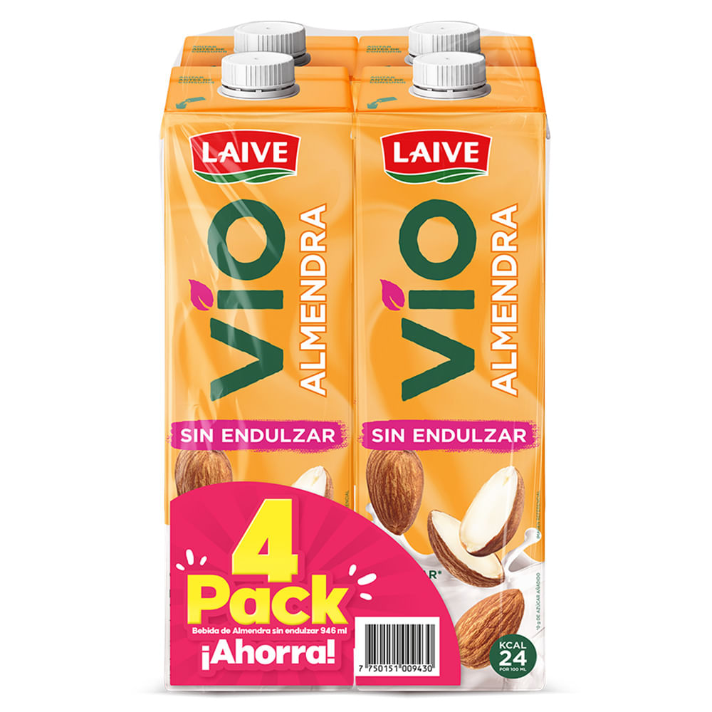 Bebida de Almendras LAIVE Vio sin Endulzar Caja 94