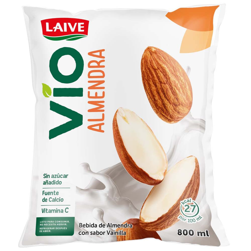 Bebida de Almendras LAIVE Vio Bolsa 800ml