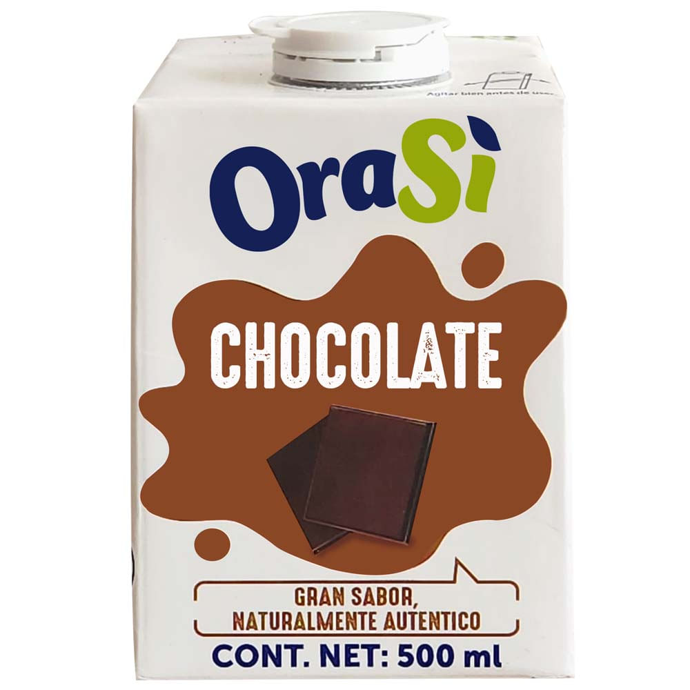 Bebida Vegetal de Chocolate ORASI Caja 500ml