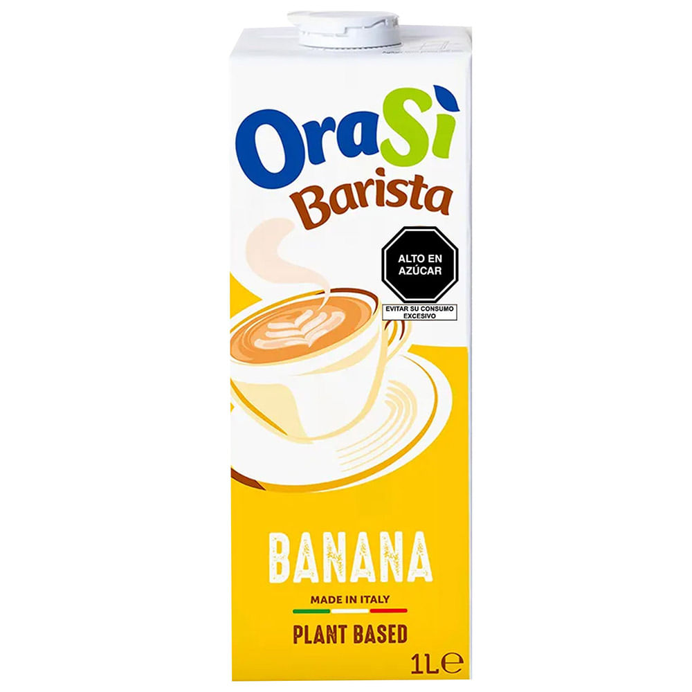 Bebida Vegetal de Banana ORASI Barista Caja 1L