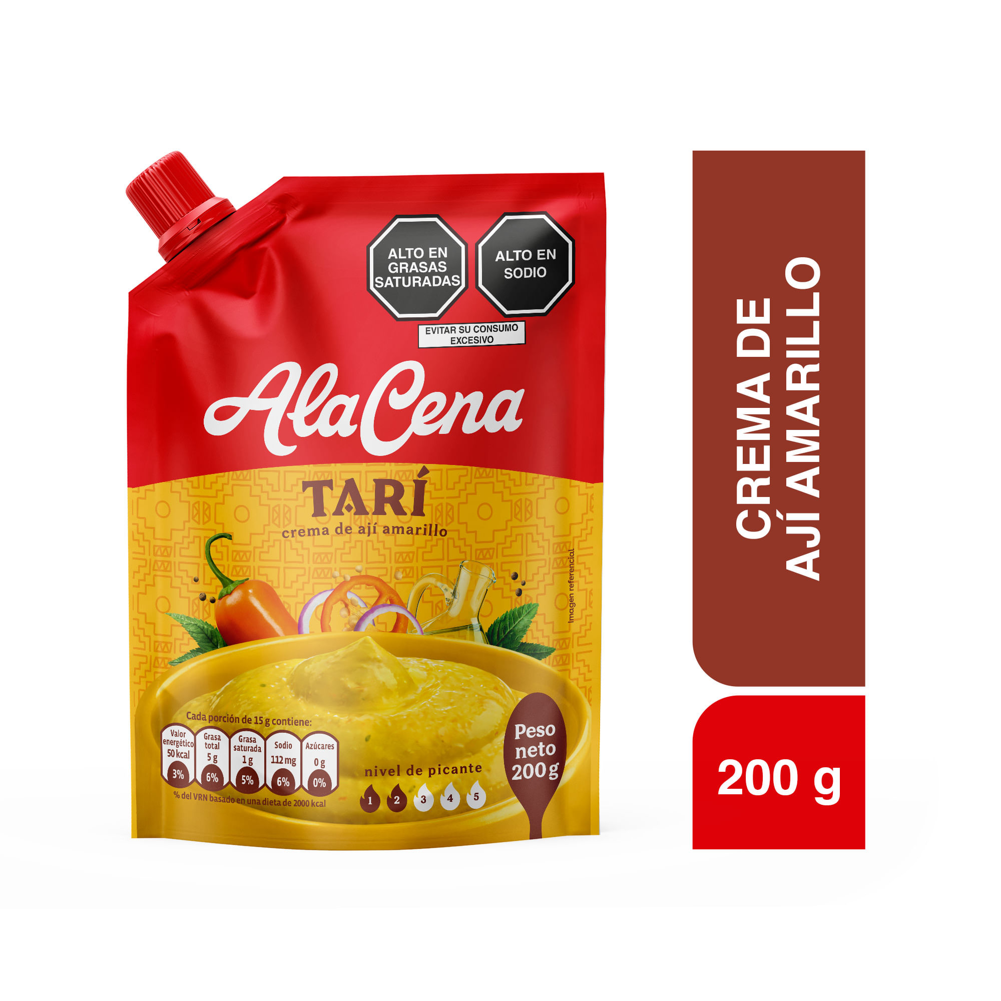 Crema de Ají Tarí ALACENA Doypack 200g
