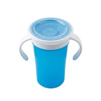 Vaso Antivuelco 360 Magic Cup Celeste 280ml