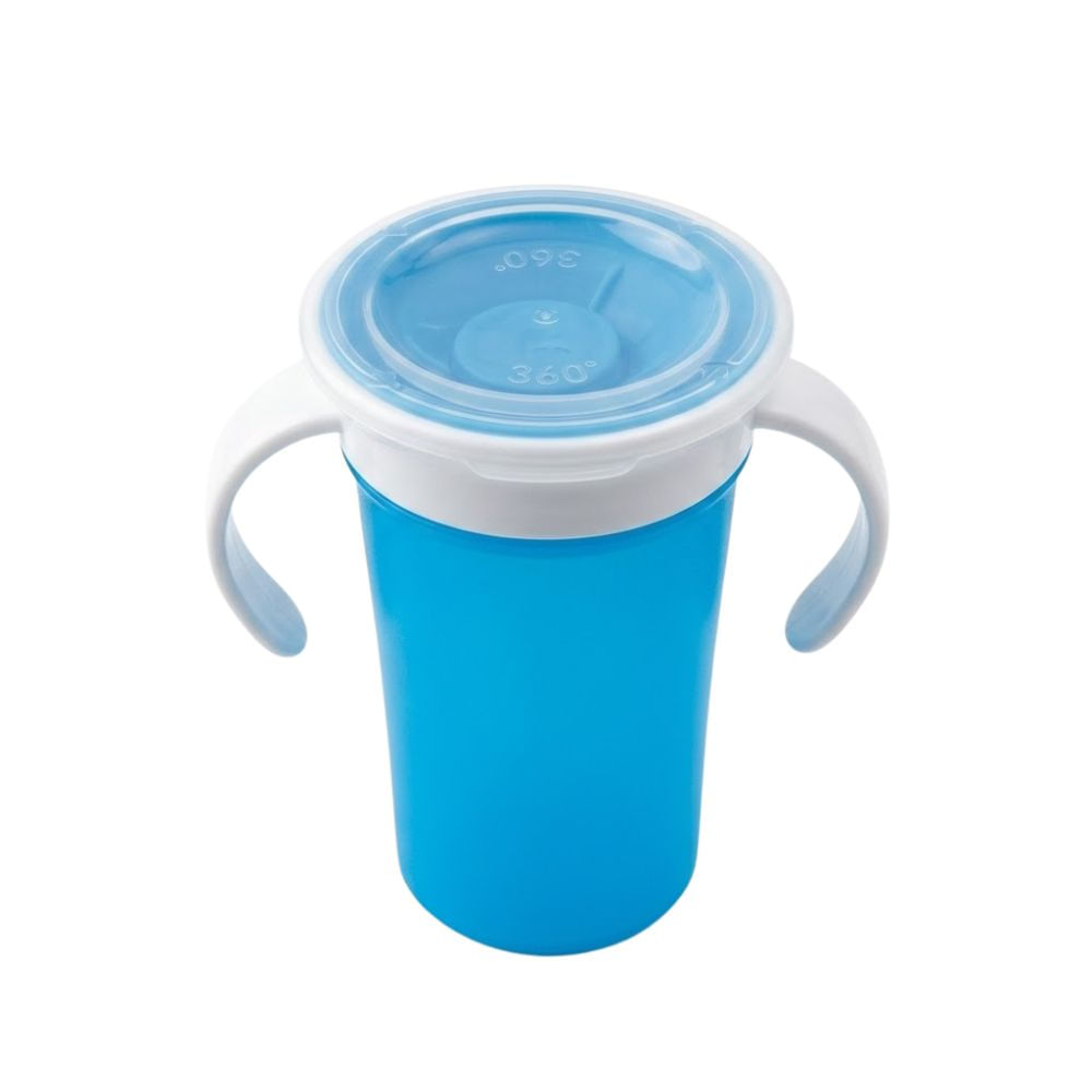Vaso Antivuelco 360 Magic Cup Celeste 280ml