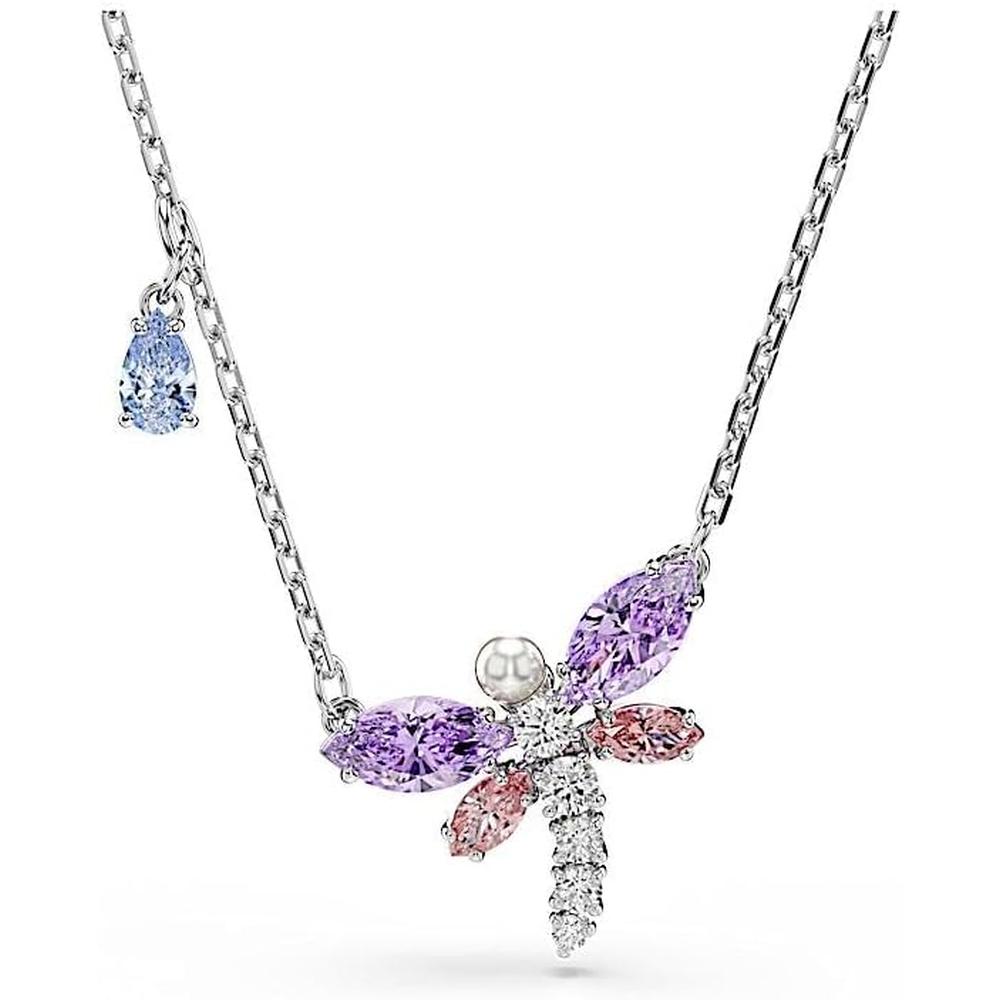 SWAROVSKI X ARIANA GRANDE COLLAR LIBÉLULA RODIO | MULTICOLOR
