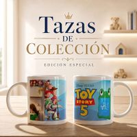 TAZA TOY STORY 5 PERSONALIZADO