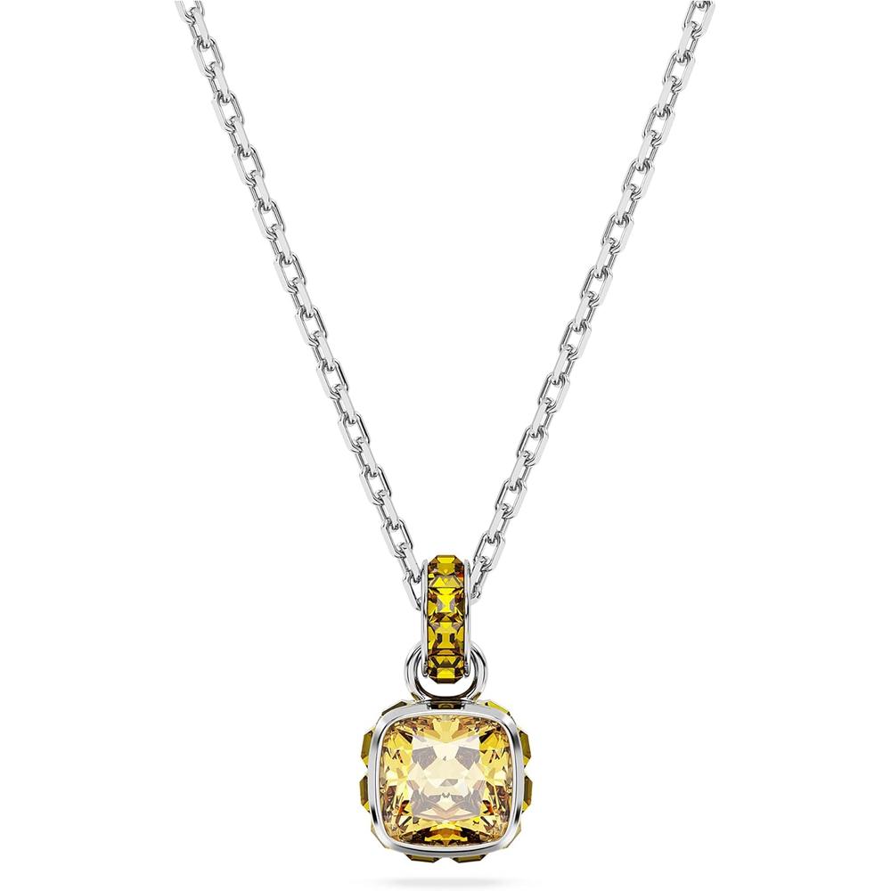 SWAROVSKI COLLAR BIRTHSTONE NOVIEMBRE RODIO | DORADO