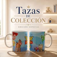TAZA PERSONALIZADA TOY STORY 5 IDEAL PARA REGALO