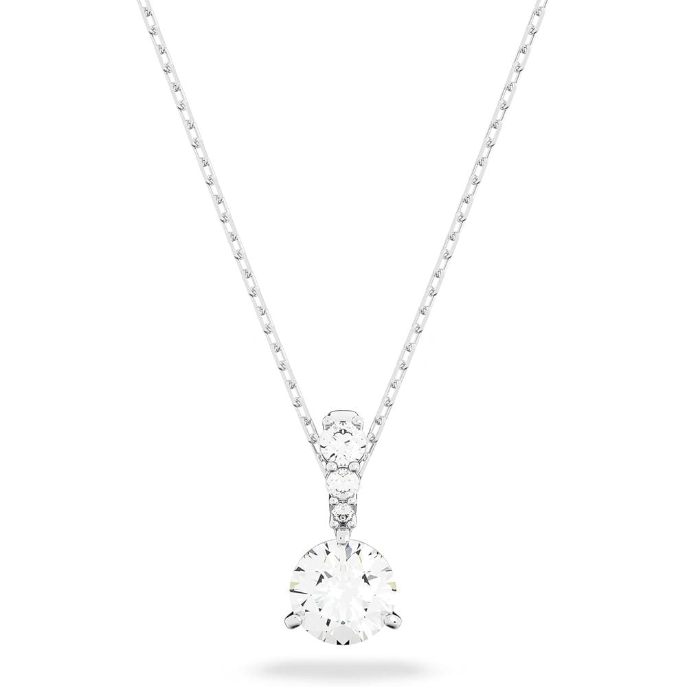 SWAROVSKI COLLAR PENDIENTE STILLA RODIO | TRANSPARENTE